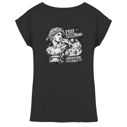 The Philosopher - Womens Extended Shoulder T-Shirt