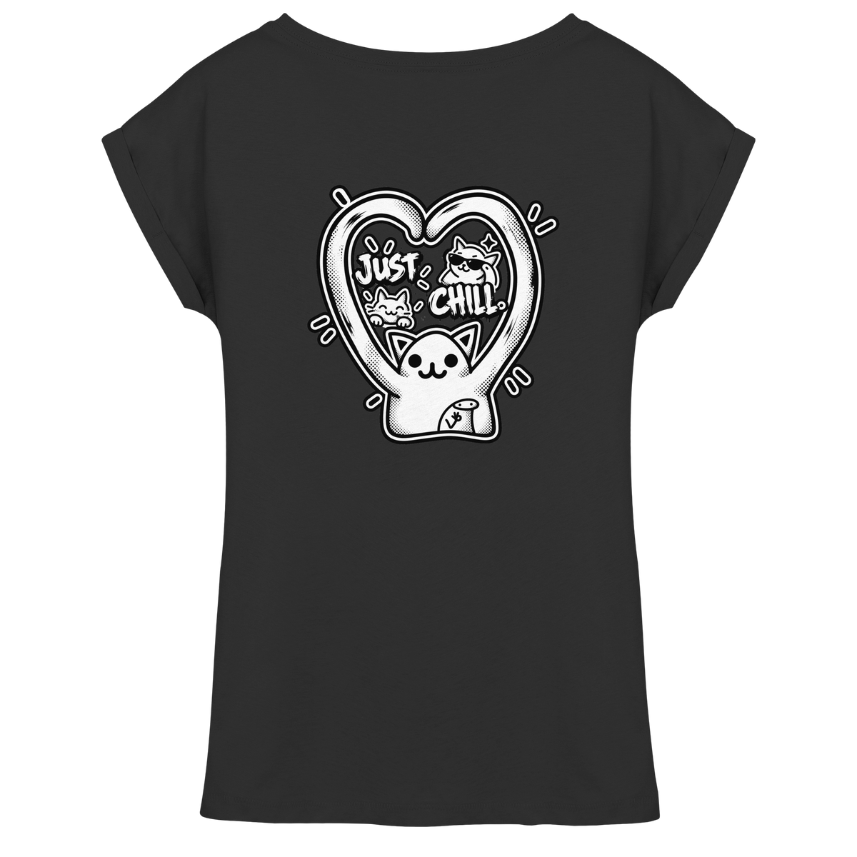 low CORTiSOL - Womens Extended Shoulder T-Shirt