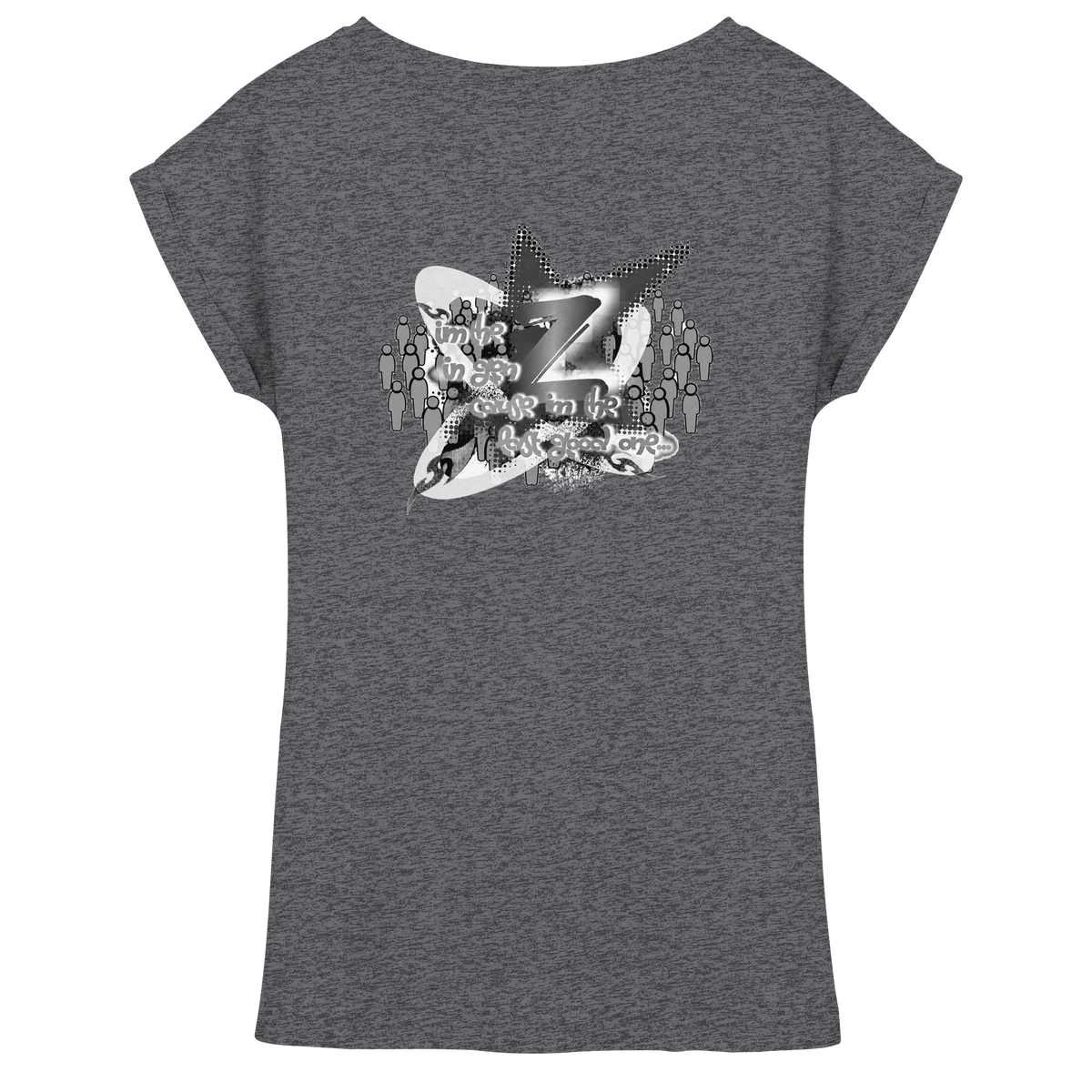 The Rebellion Z BASiCS - Womens Extended Shoulder T-Shirt