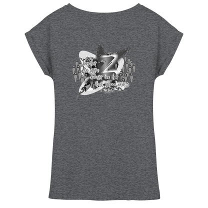 The Rebellion Z BASiCS - Womens Extended Shoulder T-Shirt