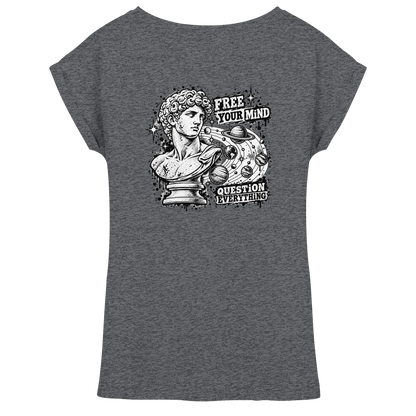The Philosopher - Womens Extended Shoulder T-Shirt