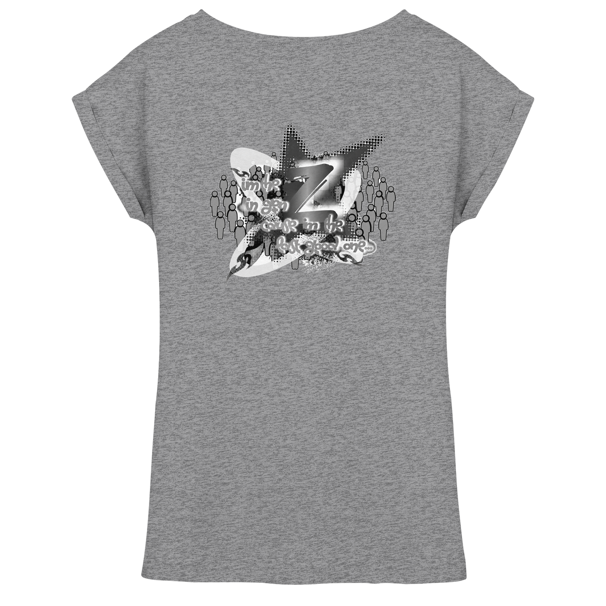 The Rebellion Z BASiCS - Womens Extended Shoulder T-Shirt