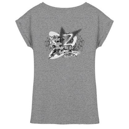 The Rebellion Z BASiCS - Womens Extended Shoulder T-Shirt