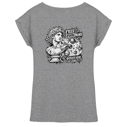 The Philosopher - Womens Extended Shoulder T-Shirt