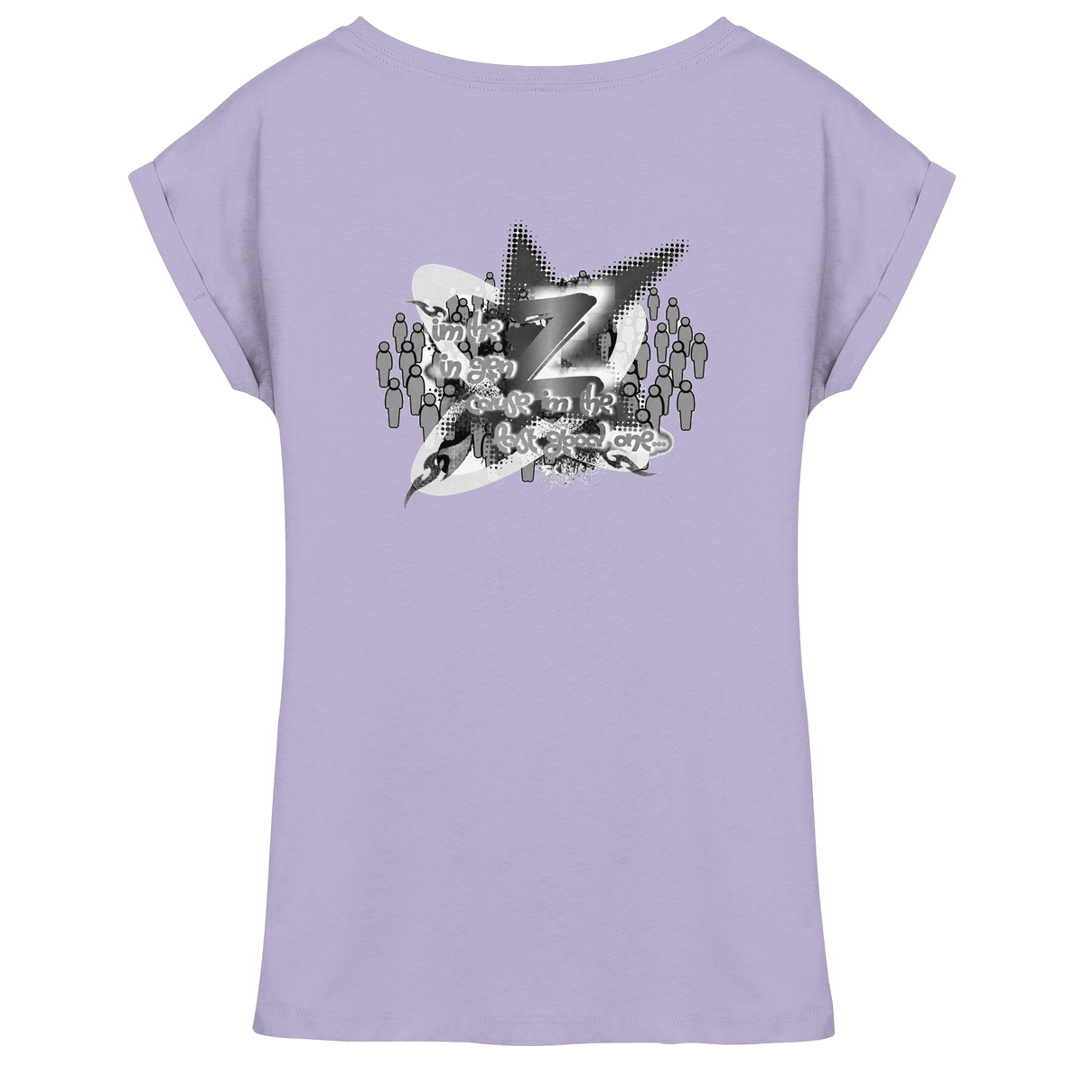 The Rebellion Z BASiCS - Womens Extended Shoulder T-Shirt