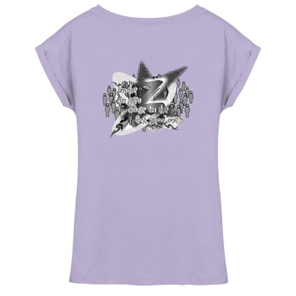 The Rebellion Z BASiCS - Womens Extended Shoulder T-Shirt