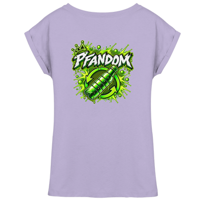 PFANDOM - Womens Extended Shoulder T-Shirt