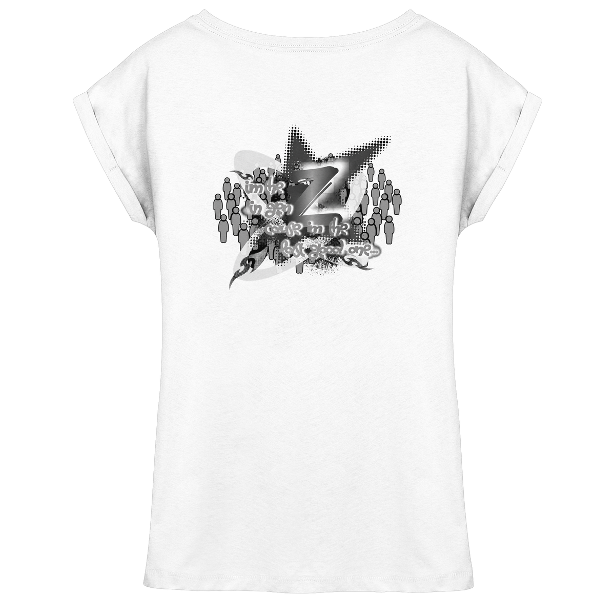 The Rebellion Z BASiCS - Womens Extended Shoulder T-Shirt