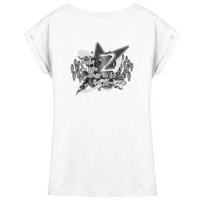 The Rebellion Z BASiCS - Womens Extended Shoulder T-Shirt