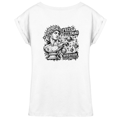 The Philosopher - Womens Extended Shoulder T-Shirt
