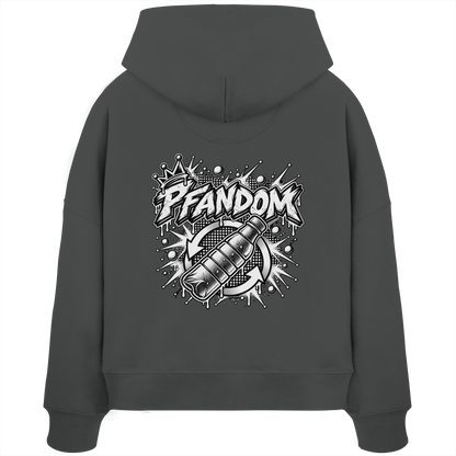 PFANDOM BASiCS  - Womens Organic Boxcut Hoodie