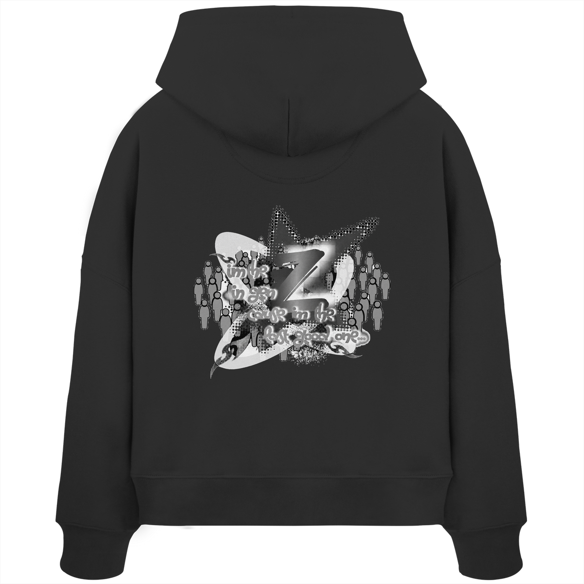 The Rebellion Z BASiC - Womens Organic Boxcut Hoodie