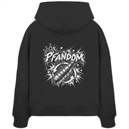 PFANDOM BASiCS  - Womens Organic Boxcut Hoodie