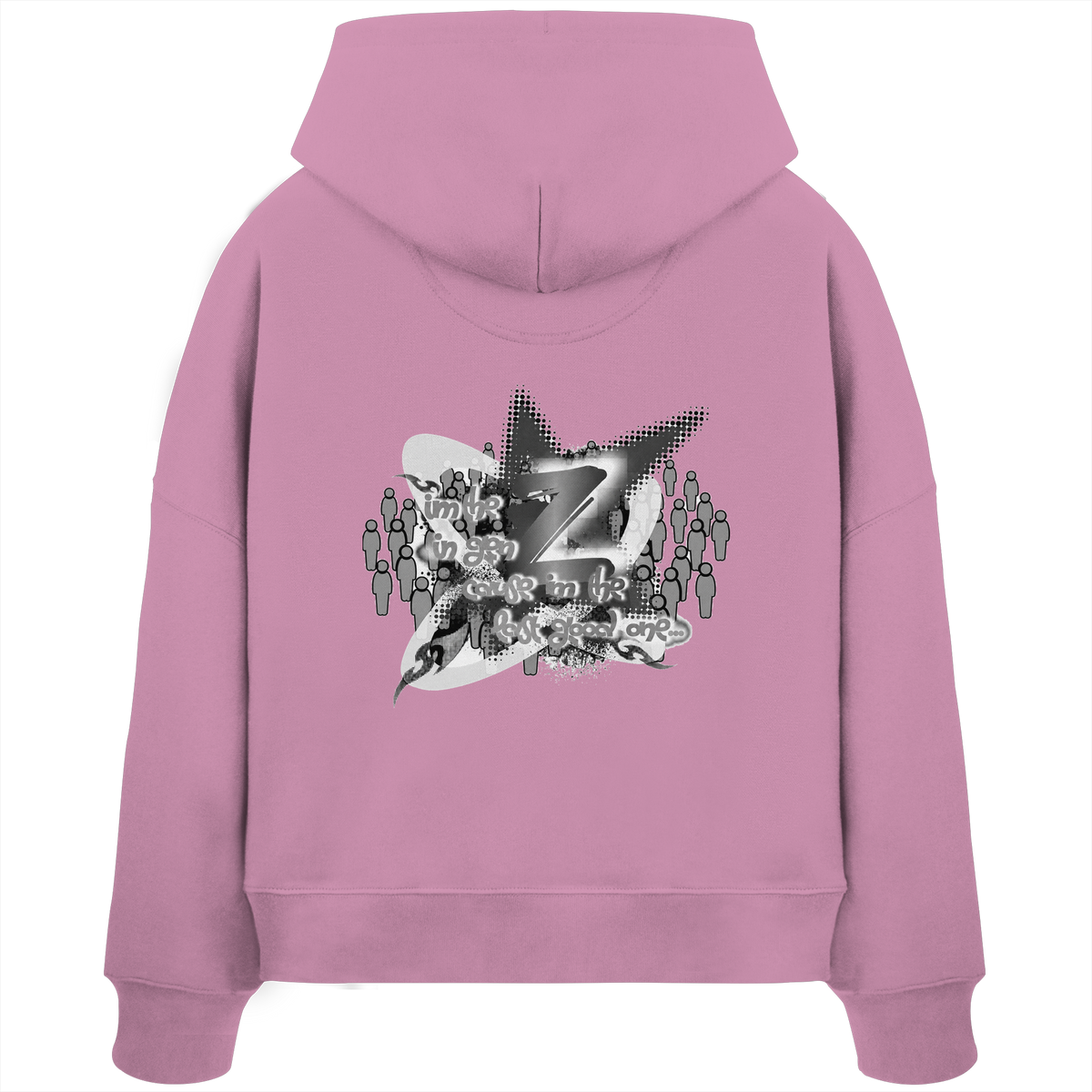The Rebellion Z BASiC - Womens Organic Boxcut Hoodie