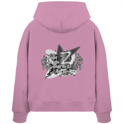 The Rebellion Z BASiC - Womens Organic Boxcut Hoodie
