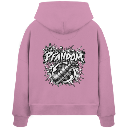 PFANDOM BASiCS  - Womens Organic Boxcut Hoodie