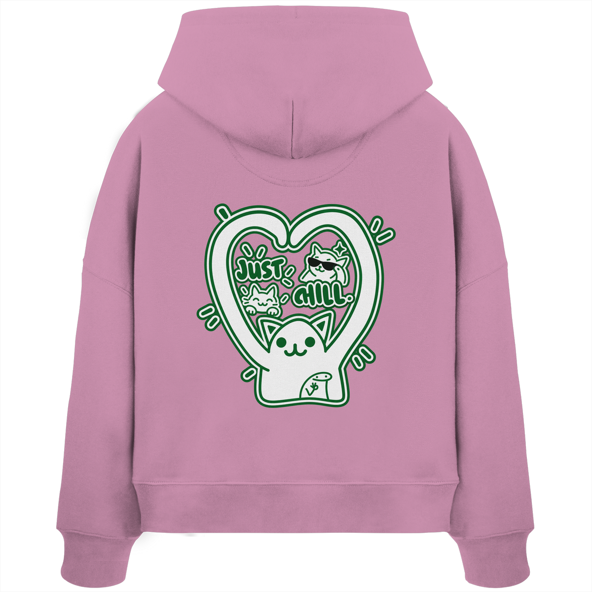low CORTiSOL - Womens Organic Boxcut Hoodie