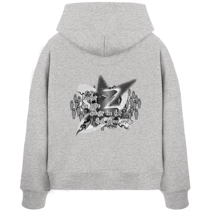 The Rebellion Z BASiC - Womens Organic Boxcut Hoodie
