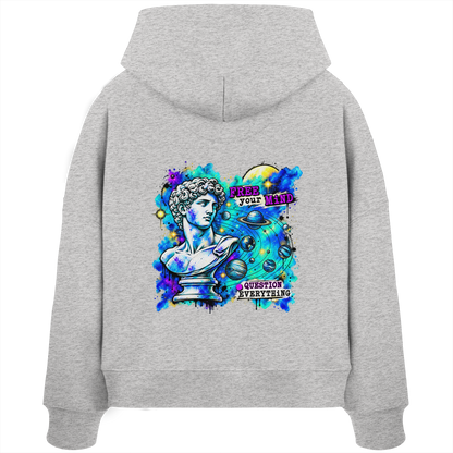 The Philosopher - Womens Organic Boxcut Hoodie