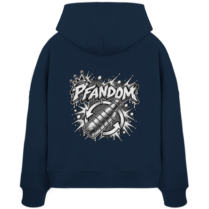PFANDOM BASiCS  - Womens Organic Boxcut Hoodie
