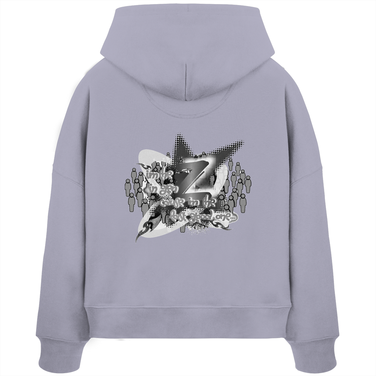 The Rebellion Z BASiC - Womens Organic Boxcut Hoodie