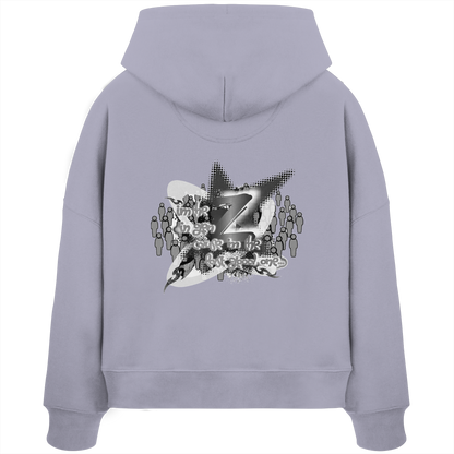 The Rebellion Z BASiC - Womens Organic Boxcut Hoodie