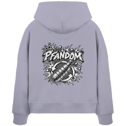 PFANDOM BASiCS  - Womens Organic Boxcut Hoodie