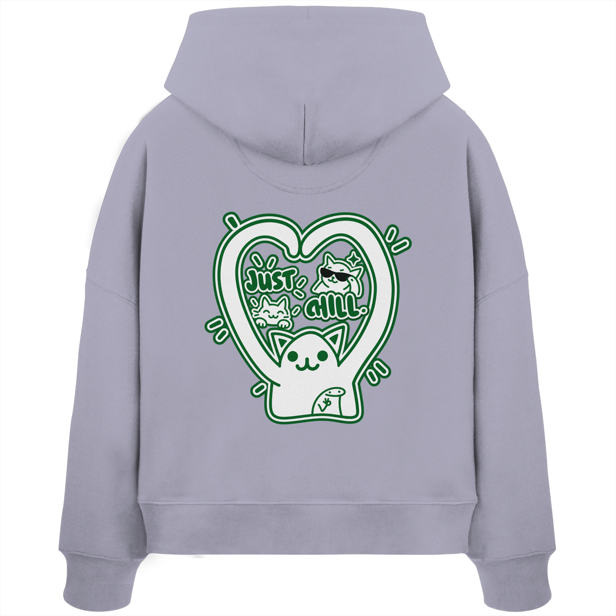 low CORTiSOL - Womens Organic Boxcut Hoodie