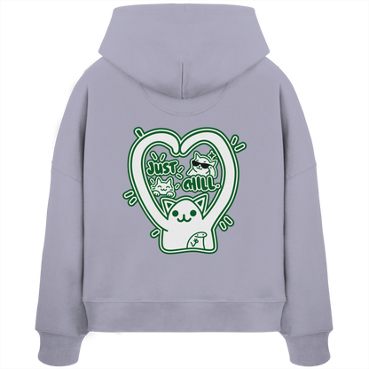 low CORTiSOL - Womens Organic Boxcut Hoodie