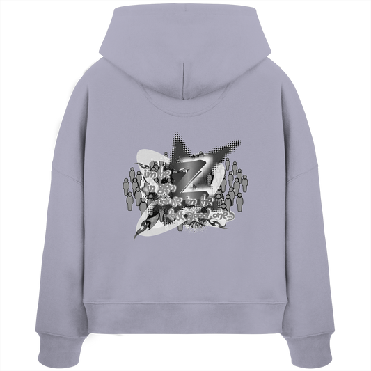 The Rebellion Z BASiCS - Womens Organic Boxcut Hoodie