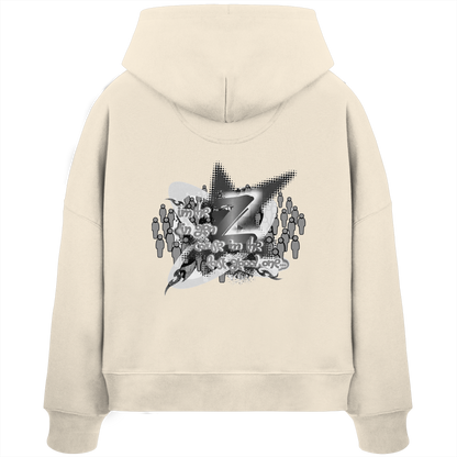 The Rebellion Z BASiC - Womens Organic Boxcut Hoodie