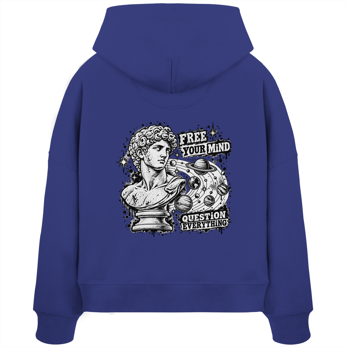The Philosopher - Womens Organic Boxcut Hoodie