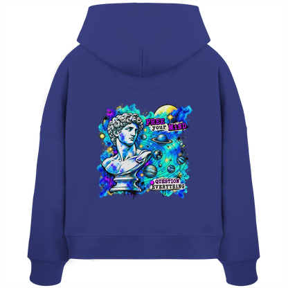 The Philosopher - Womens Organic Boxcut Hoodie