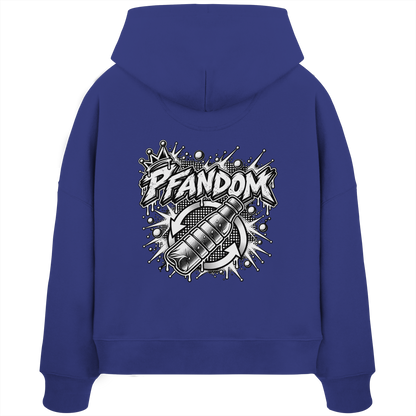 PFANDOM BASiCS  - Womens Organic Boxcut Hoodie