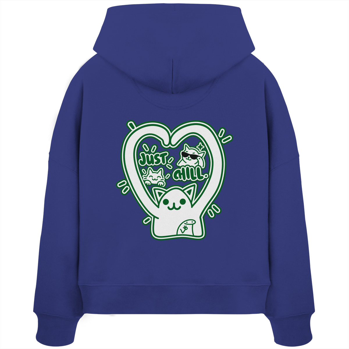 low CORTiSOL - Womens Organic Boxcut Hoodie