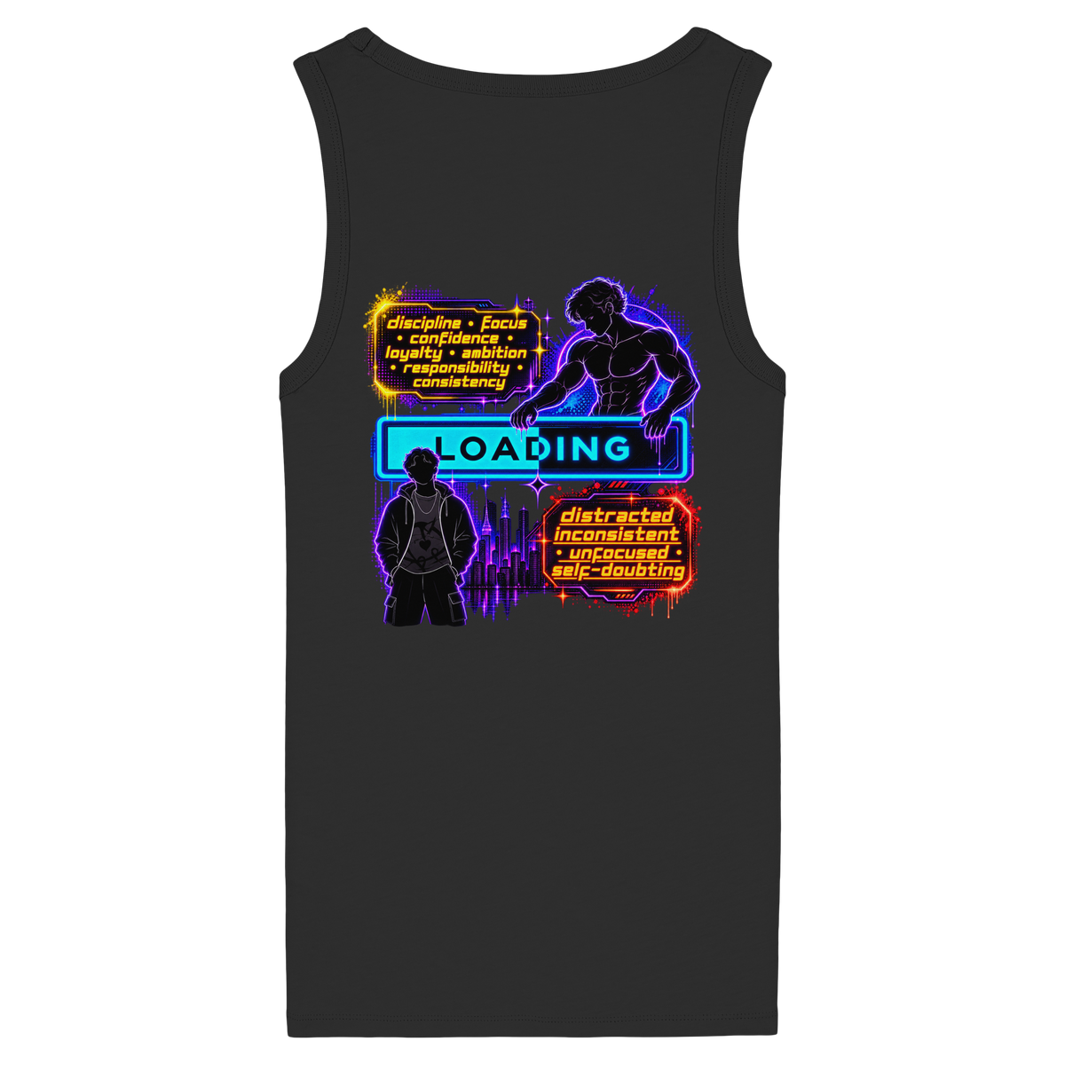 LOADiNG - Womens Organic Fitted Tank Top