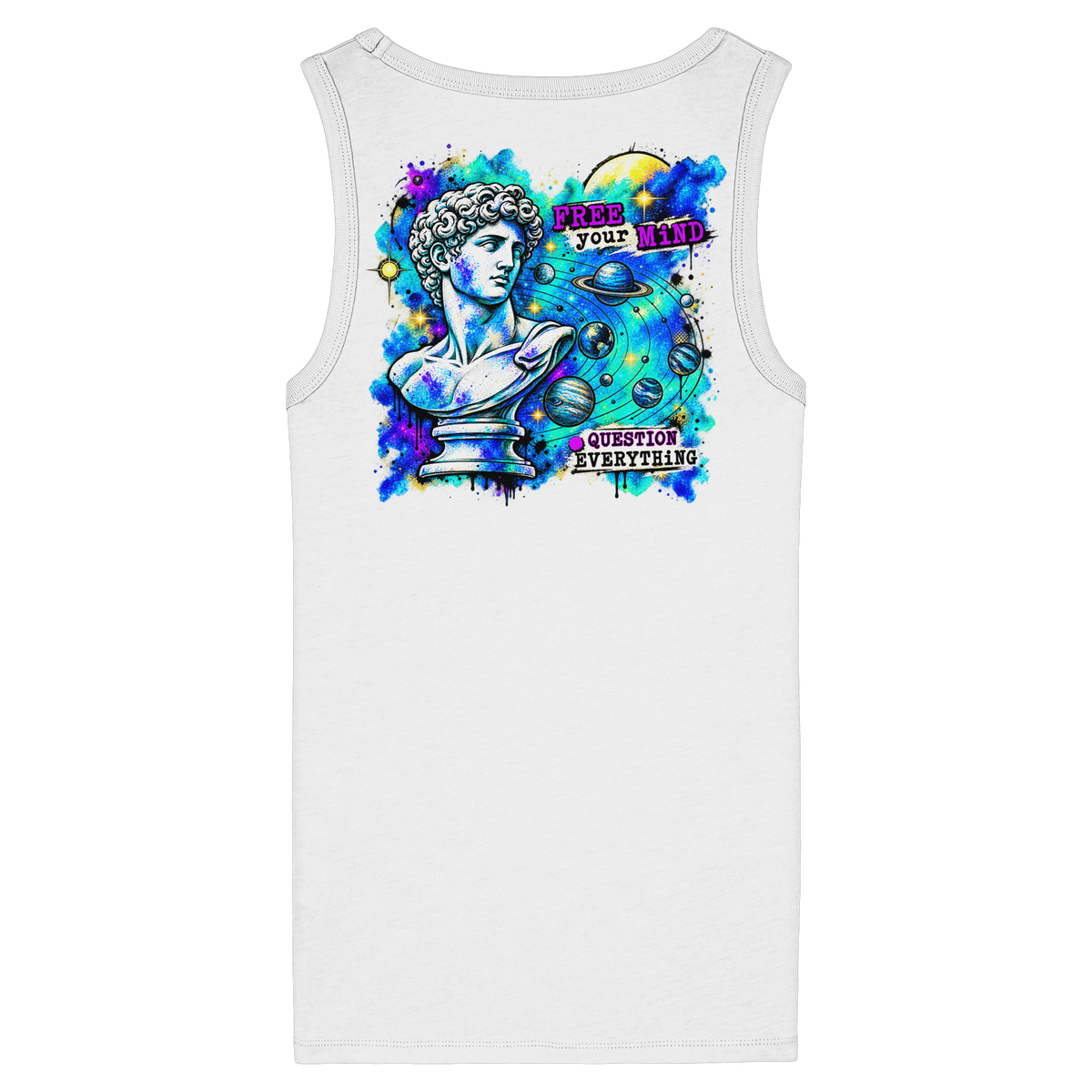 The Philosopher - Womens Organic Fitted Tank Top