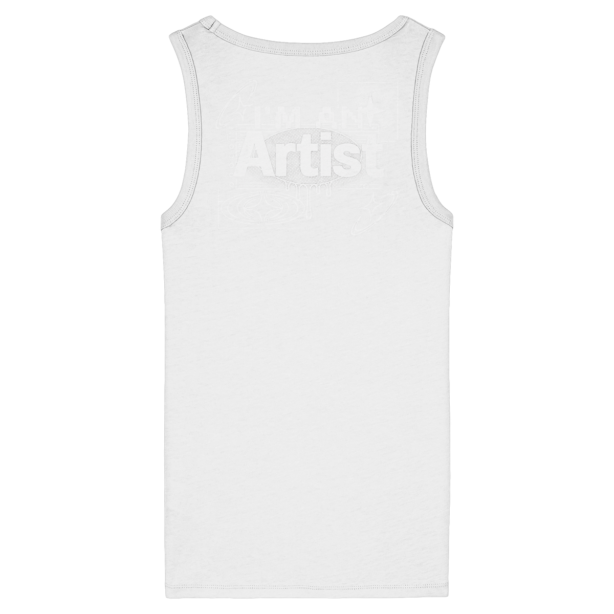 The Artist BASiCS - Womens Organic Fitted Tank Top