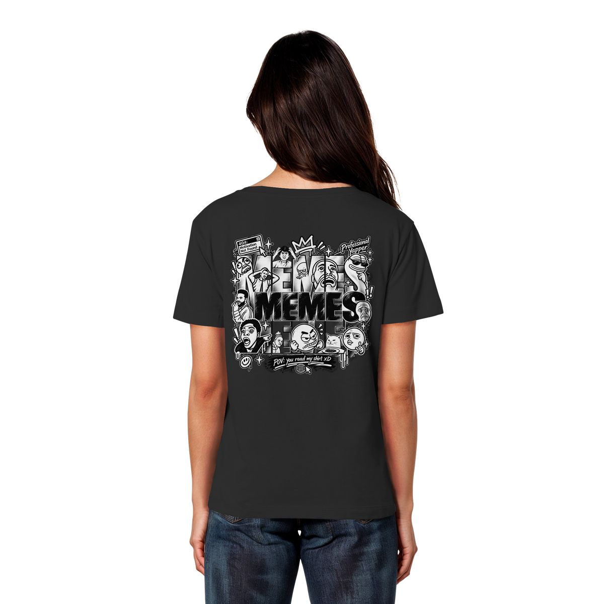 The MEME - Womens Organic Lightweight T-Shirt