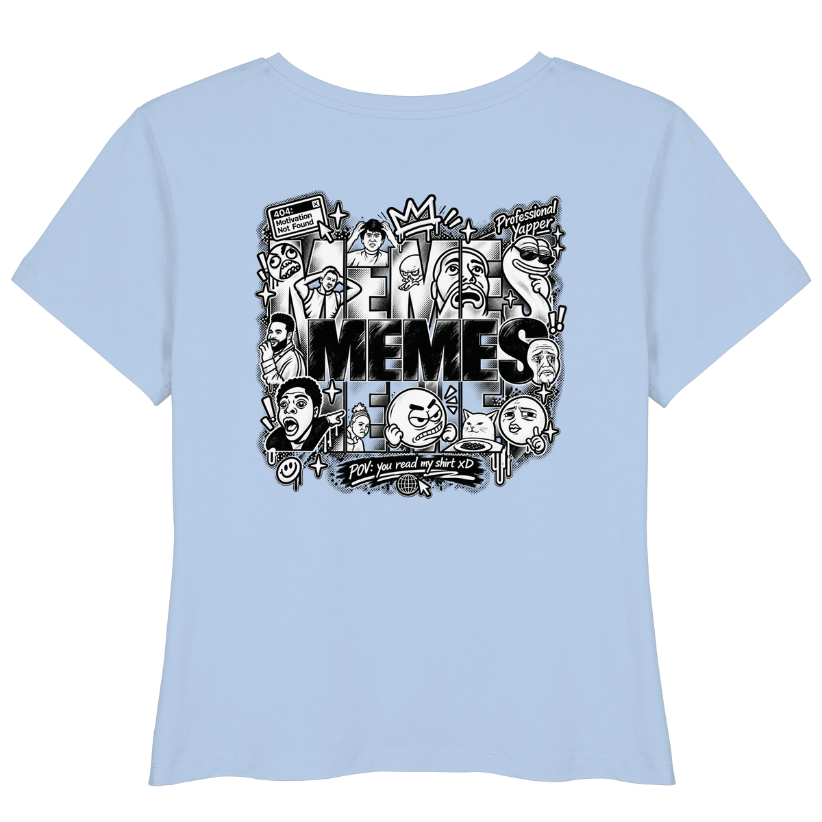 The MEME - Womens Organic Lightweight T-Shirt