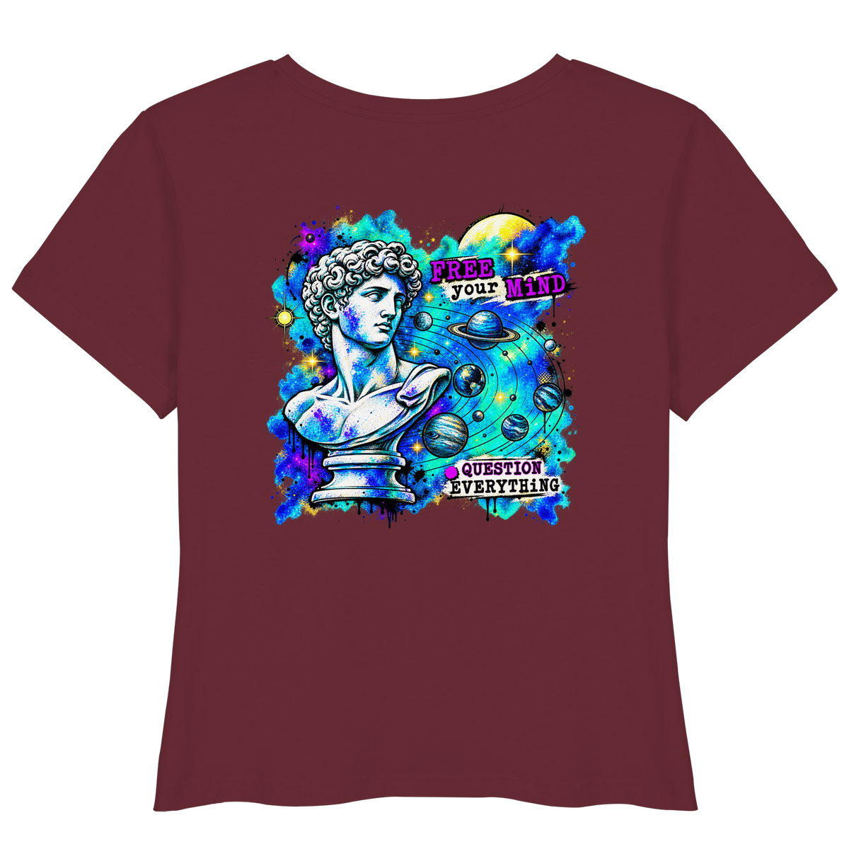 The Philosopher - Womens Organic Lightweight T-Shirt