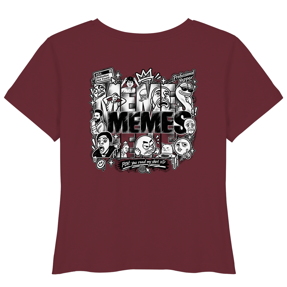 The MEME - Womens Organic Lightweight T-Shirt