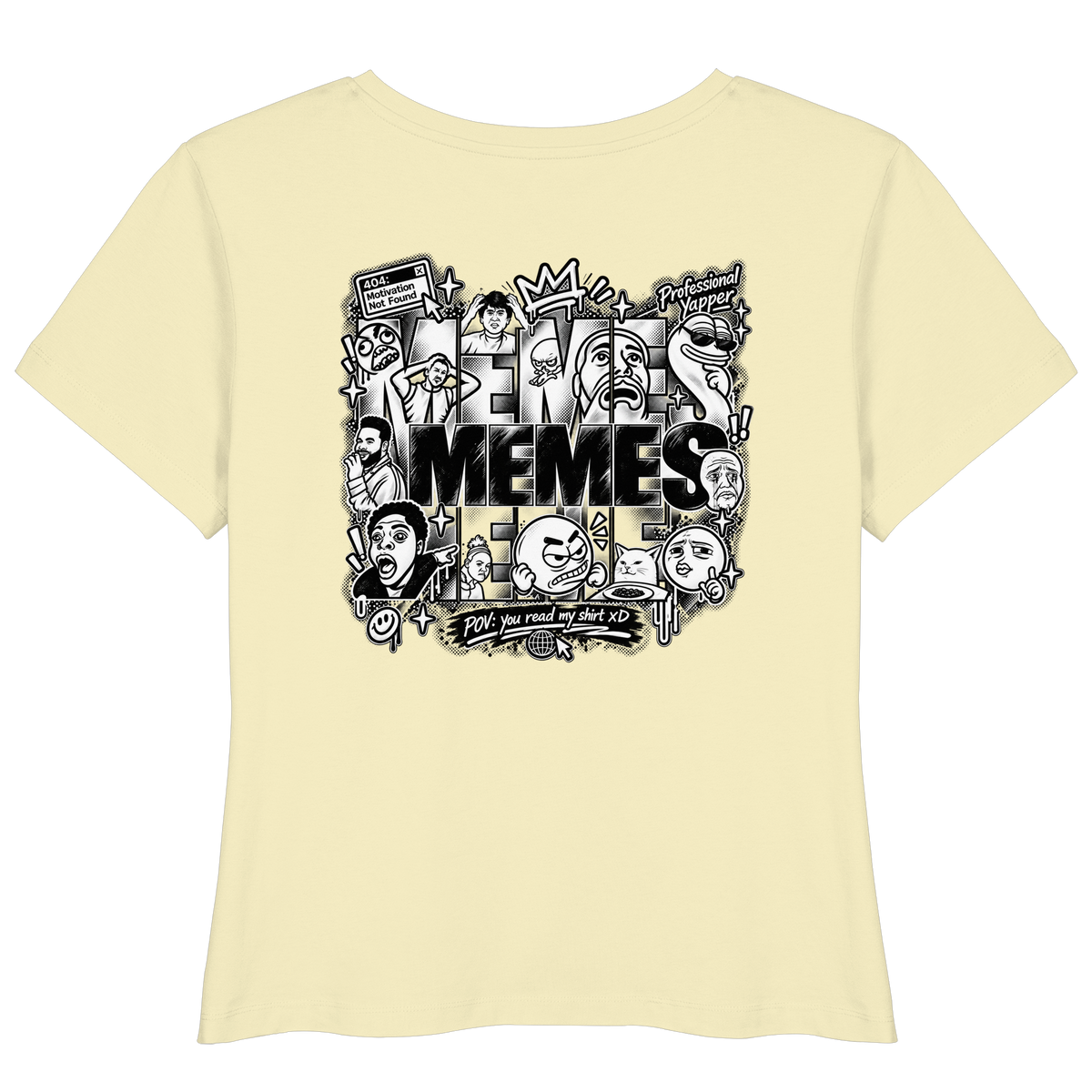 The MEME - Womens Organic Lightweight T-Shirt