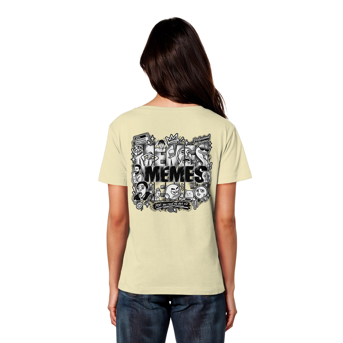 The MEME - Womens Organic Lightweight T-Shirt