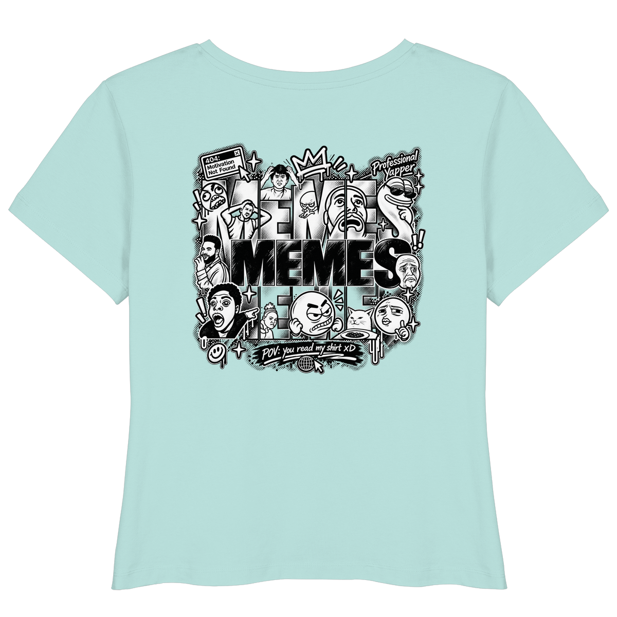 The MEME - Womens Organic Lightweight T-Shirt