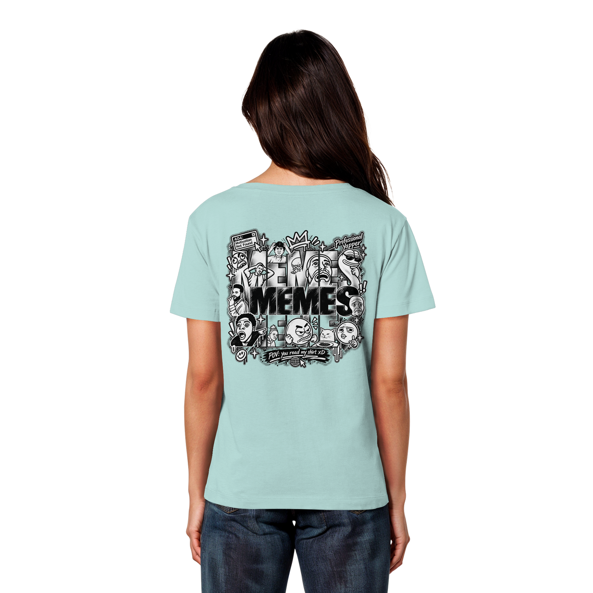 The MEME - Womens Organic Lightweight T-Shirt