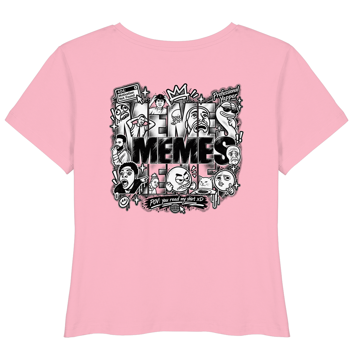 The MEME - Womens Organic Lightweight T-Shirt