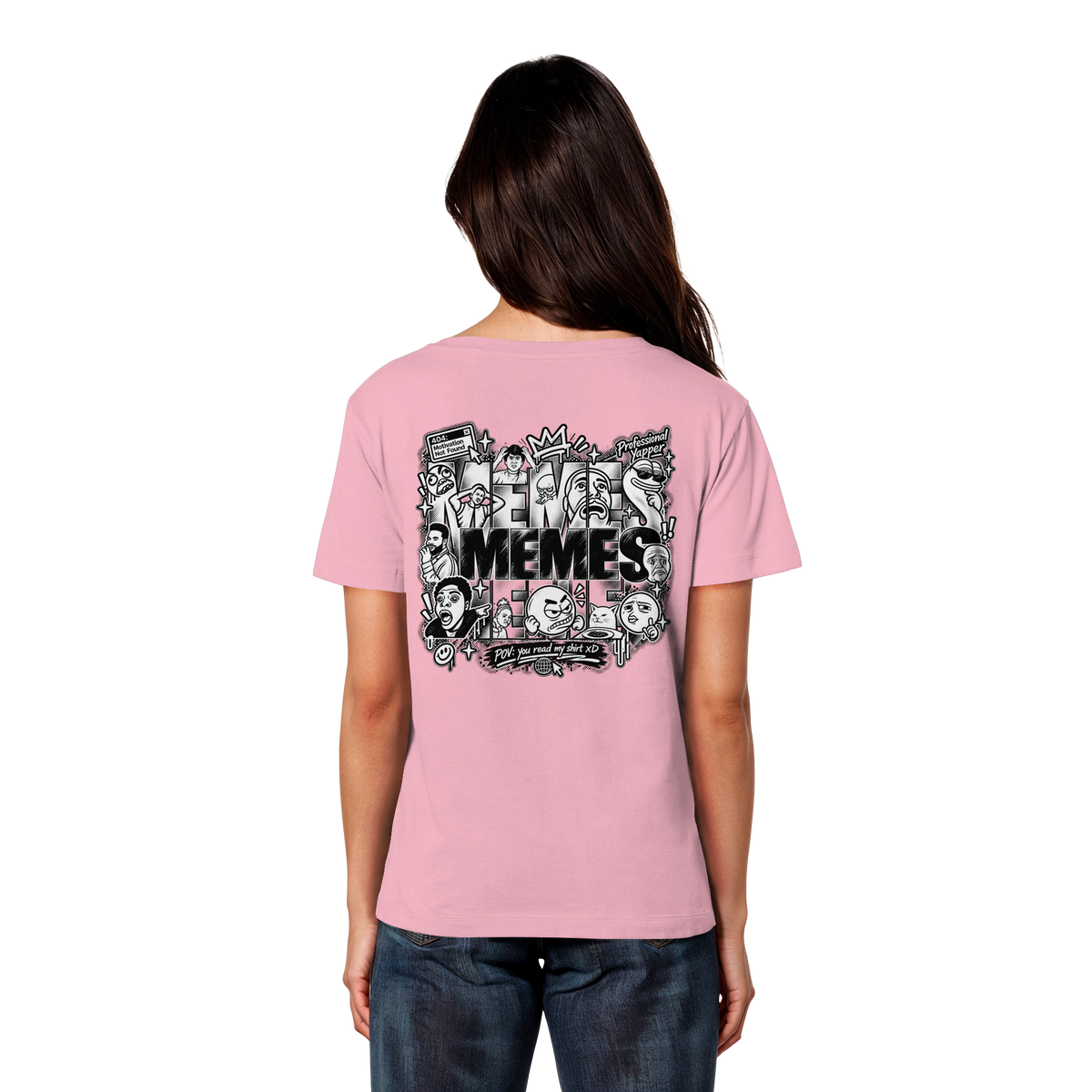 The MEME - Womens Organic Lightweight T-Shirt