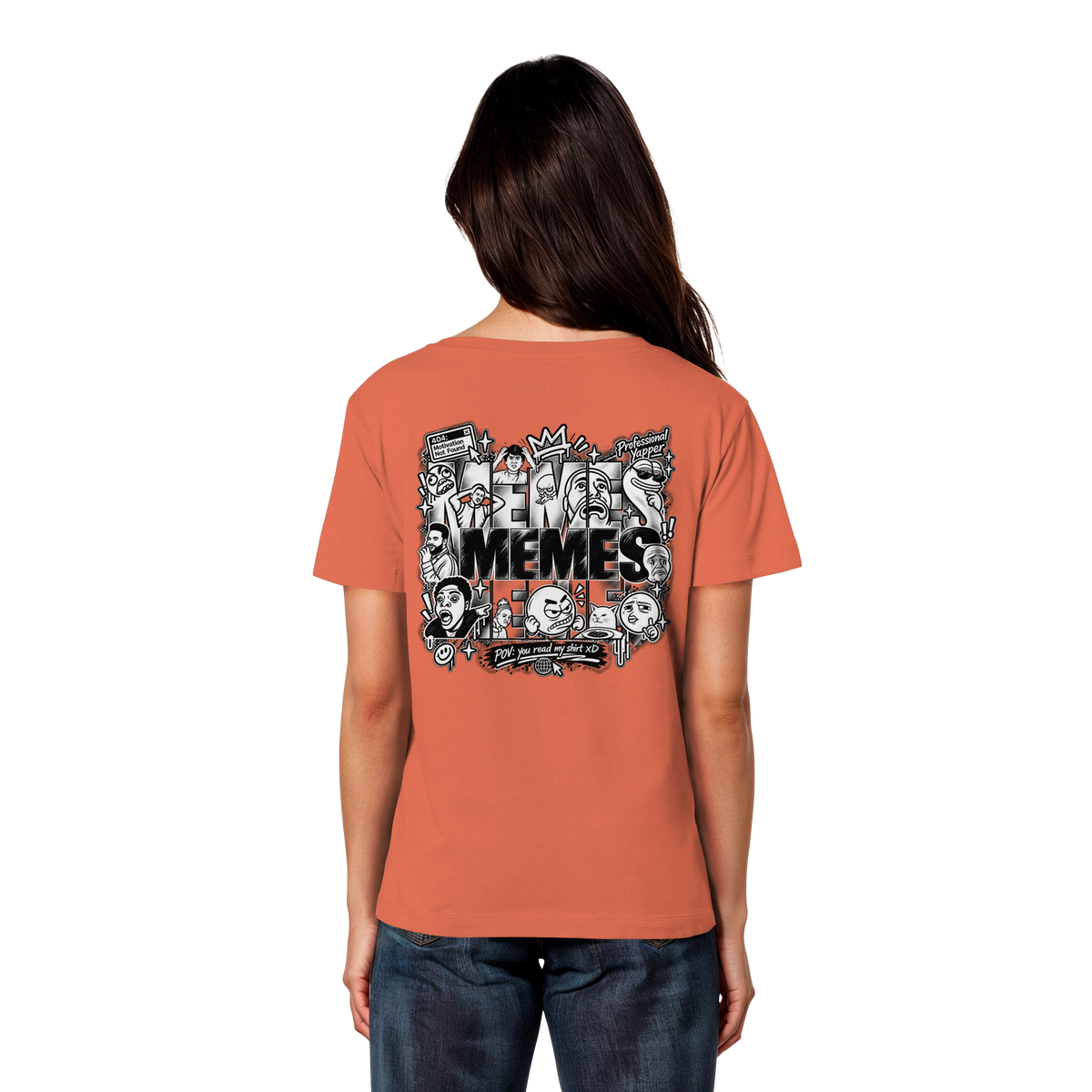 The MEME - Womens Organic Lightweight T-Shirt