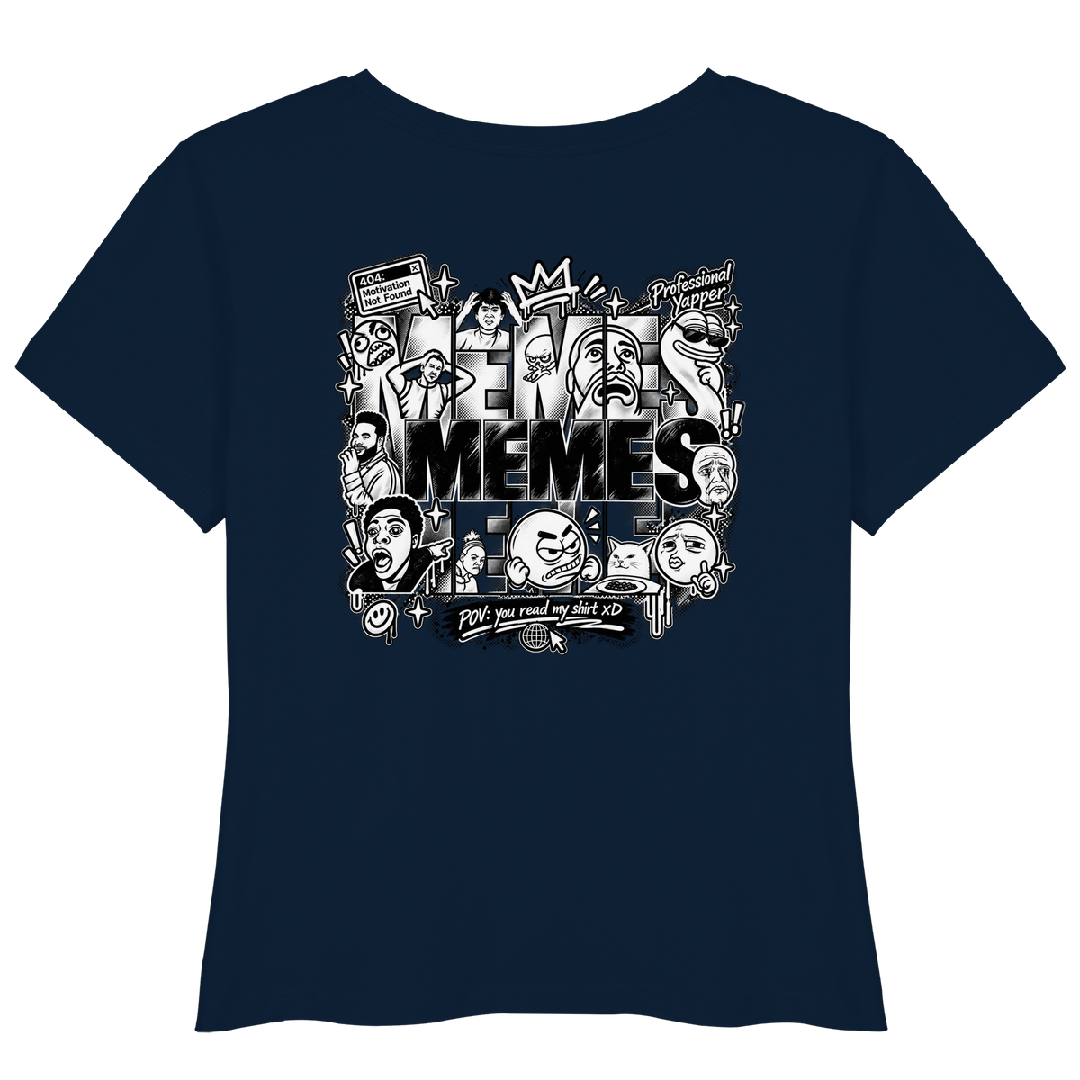 The MEME - Womens Organic Lightweight T-Shirt